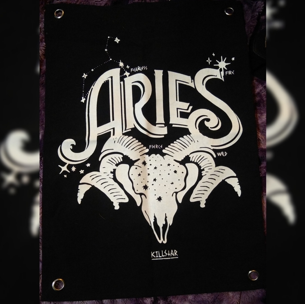 Killstar Aries mini tapestry - Picture 2 of 2